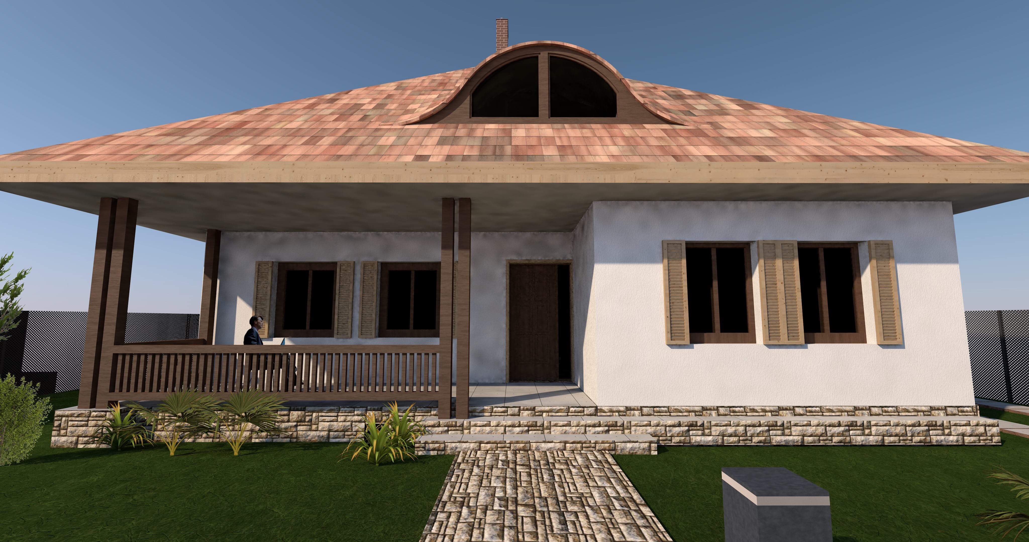 dish wealth Line of sight Donez proiect de casă – o reinterpretare a unei case tradiționale românești  | Marius Cruceru